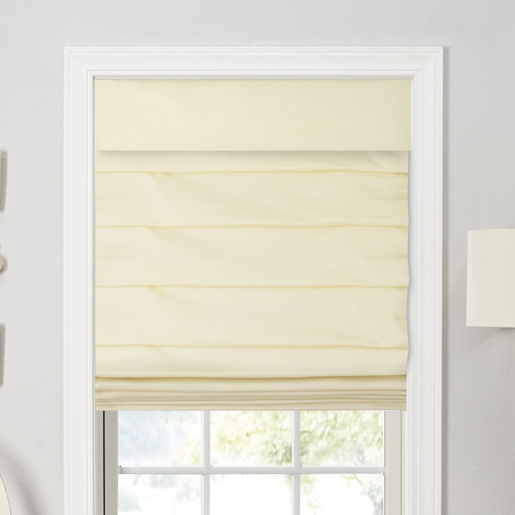 Looped Tailored Roman Shades
